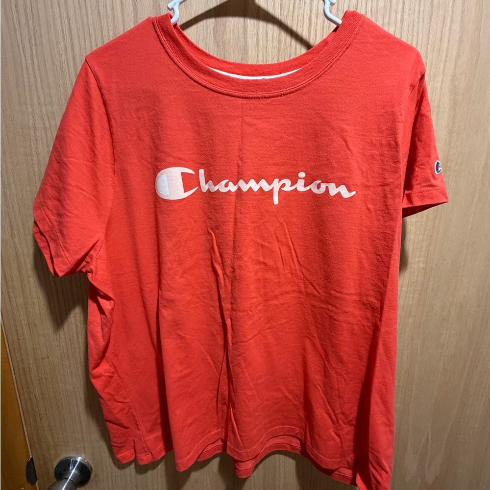 Champion Women's Vivid orange Short Sleeve Tee
